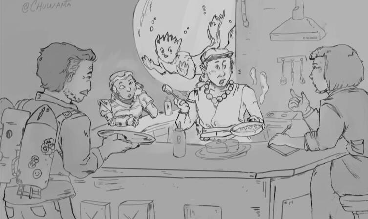 Fanart, A Startruck Odyssey - D20 Fanart, A Startruck Odyssey - D20