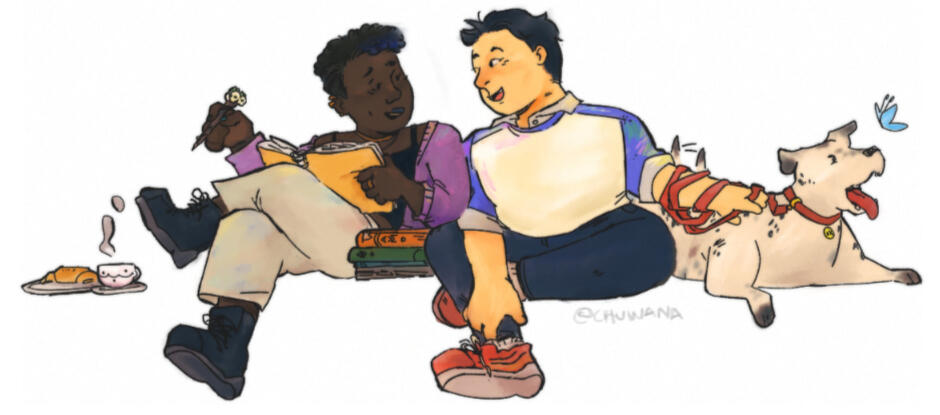 Fanart, Esther & Rick
